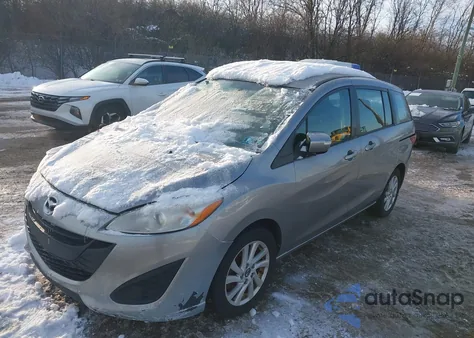 2013 Mazda Mazda5 Sport from USA, damaged, VIN JM1CW2BL6D0155169